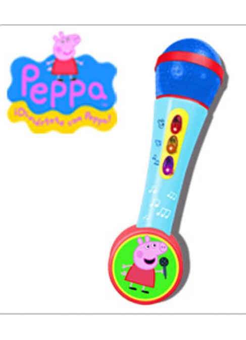 Micro-Mano con l'Amplificatore e i Ritmi di Peppa Pig