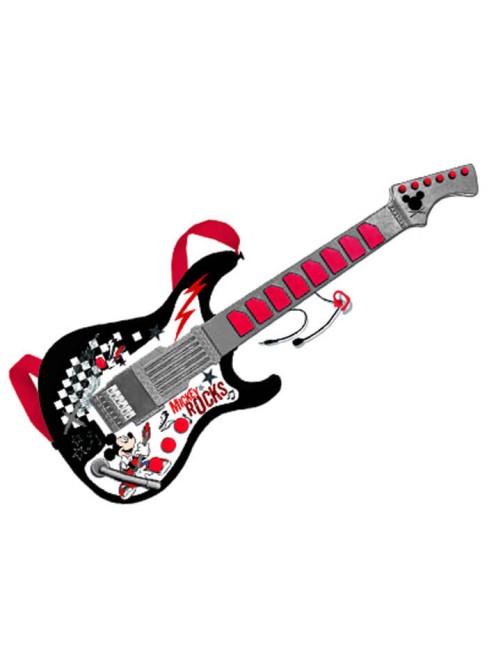 Juguetes Juguetes Musicales Set de Instrumentos Guitarra con Micro Mickey