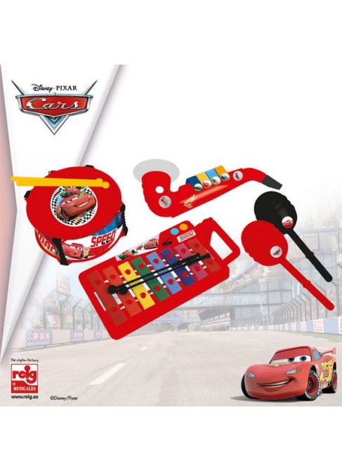 Set Xilofón, Batteria, Sassofono e Carta Cars