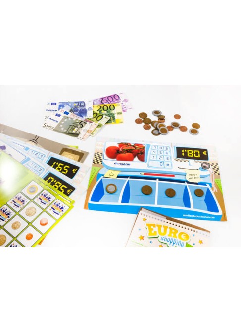 Juguetes Juego Educativo Juegos de Reglas  Matemáticos Euro Shopping