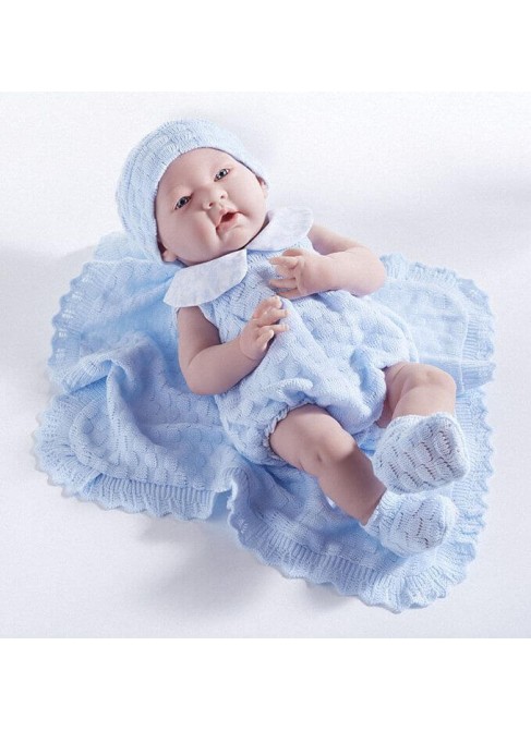 Muñecas Berenguer Boutique la Newborn Newborn Con Vestido y Mantita Azul