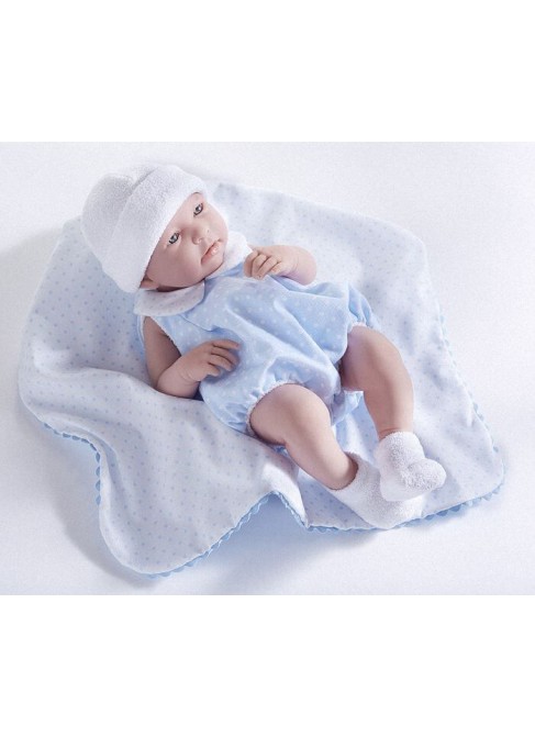 Muñecas Berenguer Boutique la Newborn OFERTAS OFERTAS Newborn Con Traje Azul y Mantita