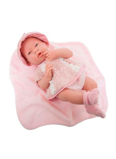 Muñecas Berenguer Boutique la Newborn Newborn Niña Con Conjunto Rosa
