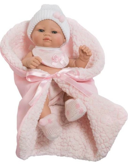 Mini New newborn Bib and large, and pink bag
