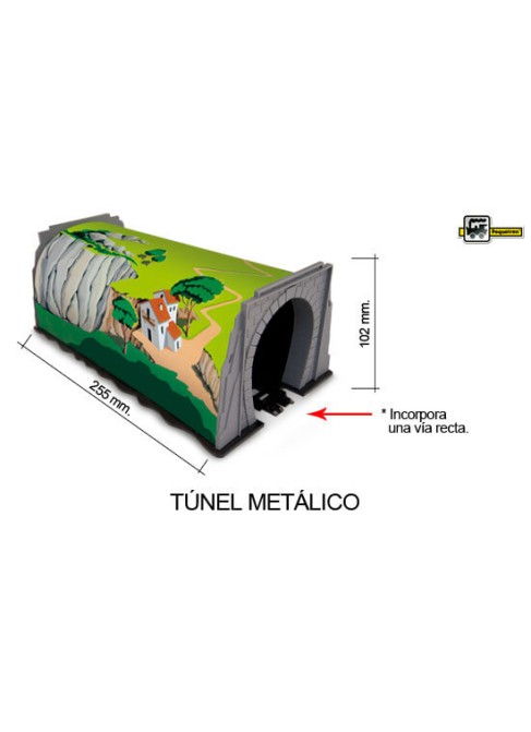 Juguetes Trenes Accesorios Serie Clásicos Túnel De Chapa
