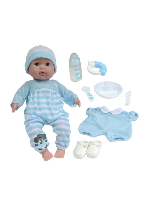Muñecas Berenguer Boutique la Baby Bebé 38 cm Con Accesorios Azul