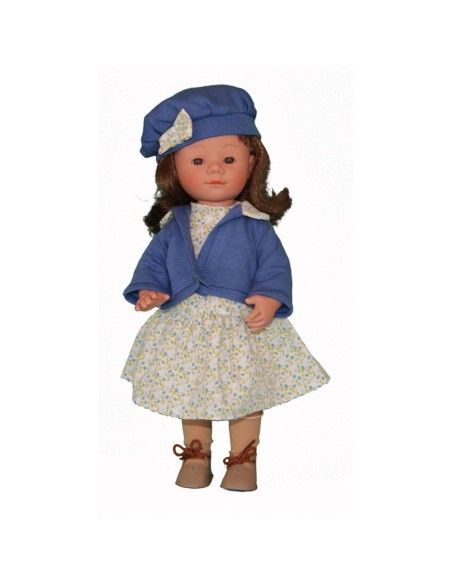 Marieta Brunetta Caucasico Set primavera blu 34 cm