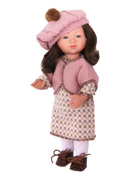 Muñecas Dnenes Marieta 34 cm Marieta Con Conjunto Invierno 34 cm