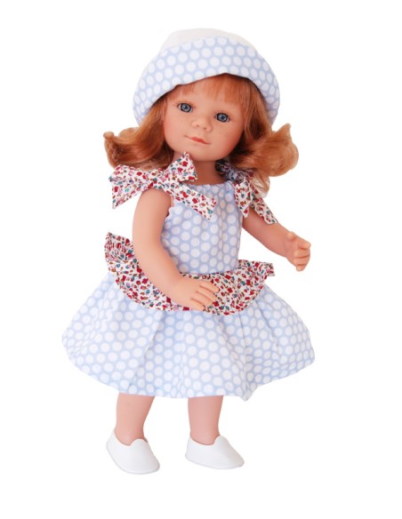 Marieta Con Abito Pois 34 cm