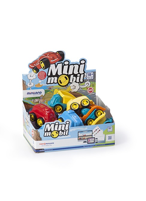 Juguetes Juego Educativo Juguete Simbolico Vehiculos Miniland Minimobil Jobs 12 Cm 14 Uds