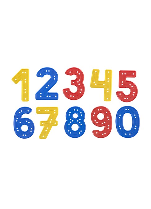 Juguetes Juego Educativo Juegos de Reglas  Matemáticos Set Números Para Coser 40 Pcs