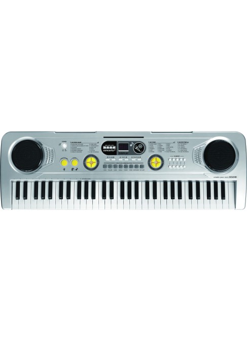 Juguetes Juguetes Musicales Teclados Organo 61 Teclas Con Micrófono Toma Usb Y Cable Audio Y Funcion Profesor