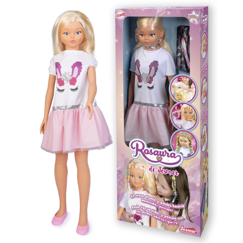 poupee 105 cm