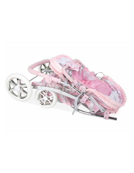 Classic Valentina Twin Car With Bag 45x70x73 cm