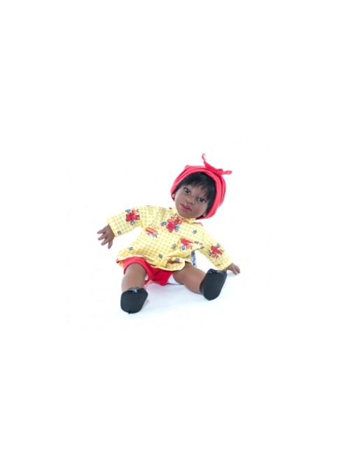 Muñecas Magic Baby Gestitos y Caritas Gestito pantalones cortos rojos