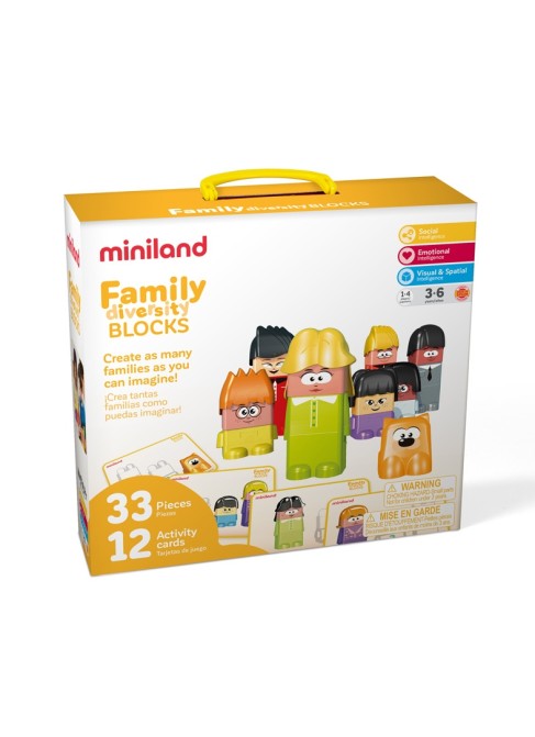 Family Diversity Blocks - Diversal.es - Tienda de muñecas, juguetes y