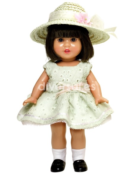 MINI COCCINELLE PÉREZ ROBE BEIGE AVEC