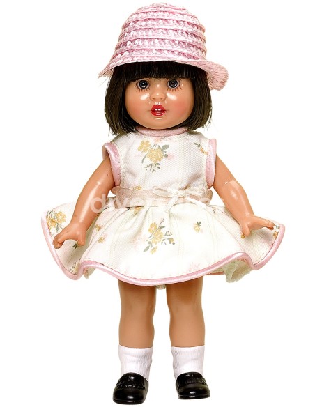 Muñecas Mariquita Perez El Mundo de Mini Mariquita 21cm Mini Mariquita Vestido Estampado Flores