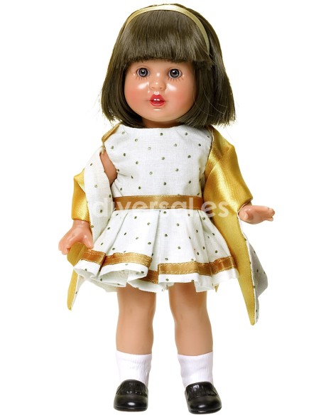 Muñecas Mariquita Perez El Mundo de Mini Mariquita 21cm Mini Mariquita Vestido Fiesta con Chal