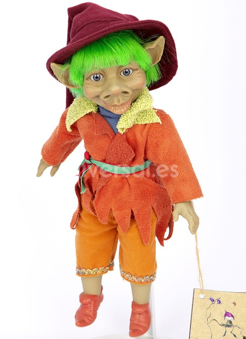 Muñecas Elfos de Pep Catalá Elfos Pequeños Elfo Uxmal 28 cm