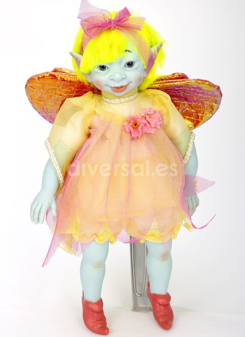 Muñecas Elfos de Pep Catalá Haditas Estaciones Elfo Otoño 28 cm