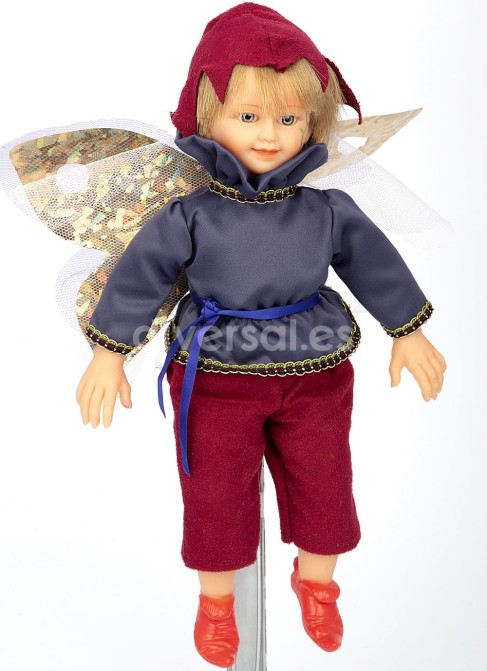 Muñecas Elfos de Pep Catalá Haditas de la Pradera Elfo Kabbalah 28 cm