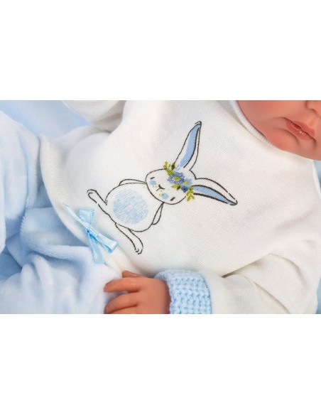 Llorens Bebés Llorens Recién Nacidos Bimbo 35 Cm Con Cojin Celeste 35 Cm 63555