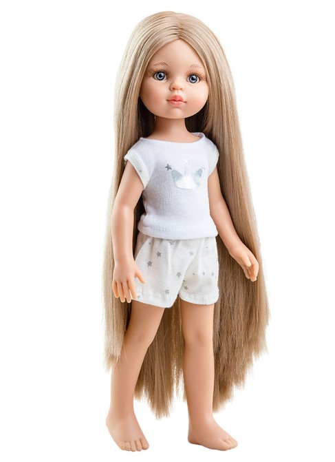 Carla Extra Long Hair In Pajamas 32 cm Paola Reina Las Amigas Dolls 32 cm