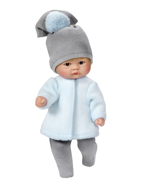 Bomboncin Gray And Blue Pant Set 20 cm
