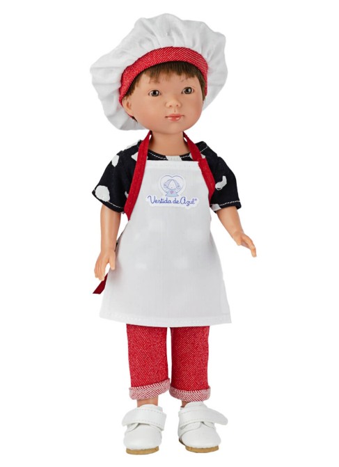 Albert Cook With Apron And Hat 28 cm