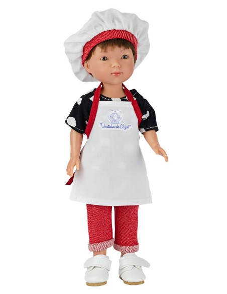 Albert Cook With Apron And Hat 28 cm