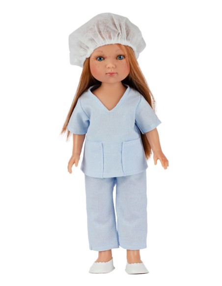 Carlota Nurse With Blue Uniform 28 cm