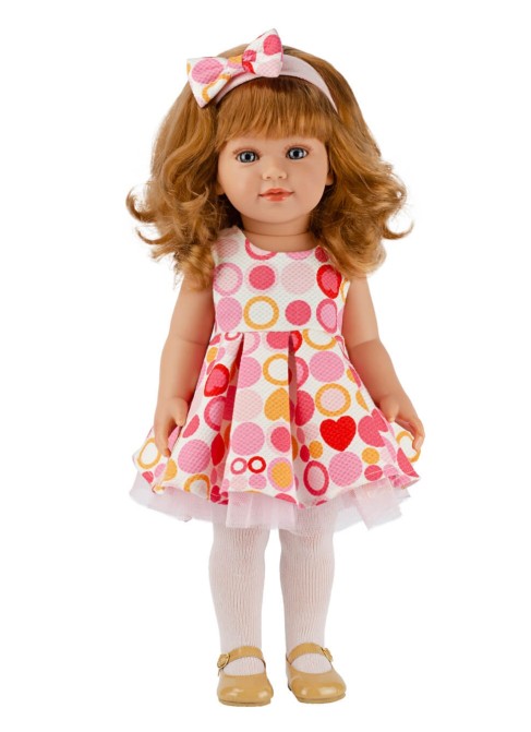 Coral Con Vestido Y Didema Lazo 45 cm  - Tienda de muñecas,  juguetes y disfraces