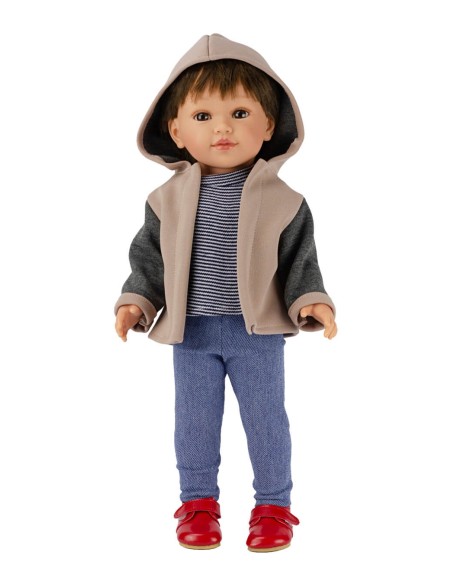 Mateo With Jeans and Hooded Jacket 45 cm