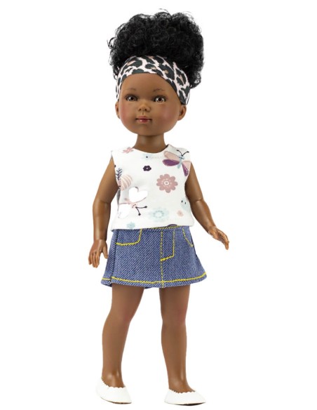 Brandy With Jeans Skirt And Insect T-shirt 28 cm