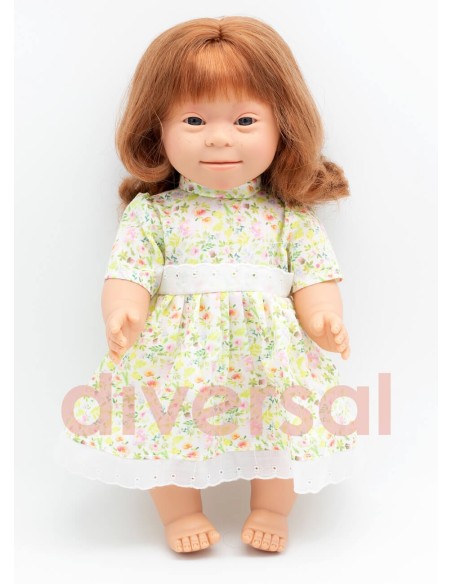 European Redhead Girl Down Syndrome 40 cm