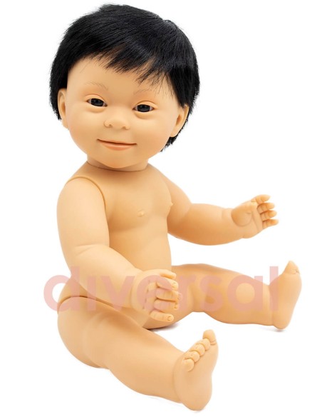 Asian Child Down Syndrome Without Clothes 40cm