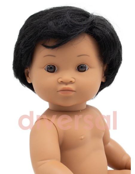 Niño Latinoamericano Sin Ropa 40cm