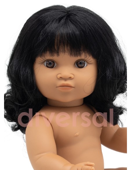 Fille latino-américaine sans vêtements 40cm