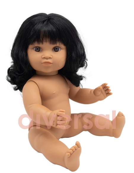 Fille latino-américaine sans vêtements 40cm