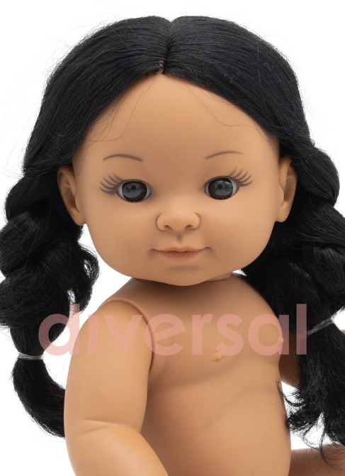Fille amérindienne sans vêtements 40cm