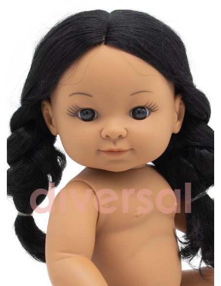 Fille amérindienne sans vêtements 40cm