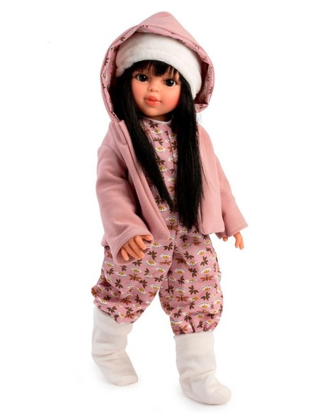 Sabrina Conjunto Mono Estampado Y Chaquetón Con Capucha 40 cm