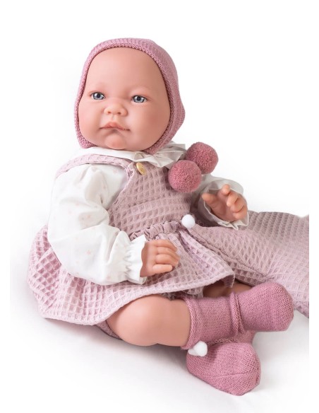 Neonato Nica Parejita Con Cuscino Stella 42 cm