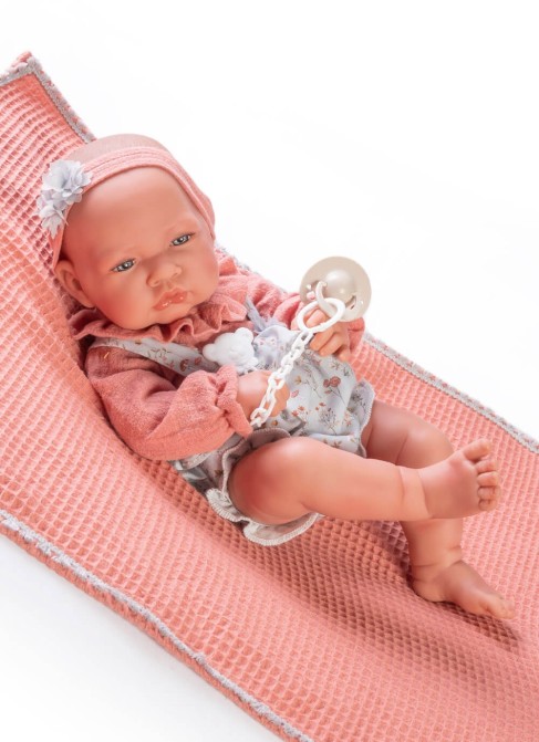 Newborn With Spring Blanket 42 cm