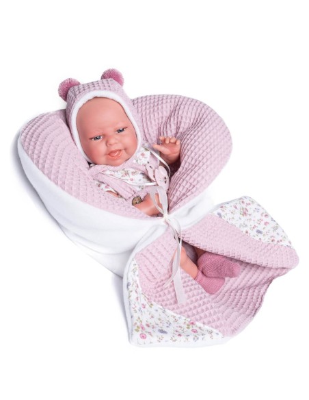 Newborn Baby Clara Couple With Lullaby 33 cm