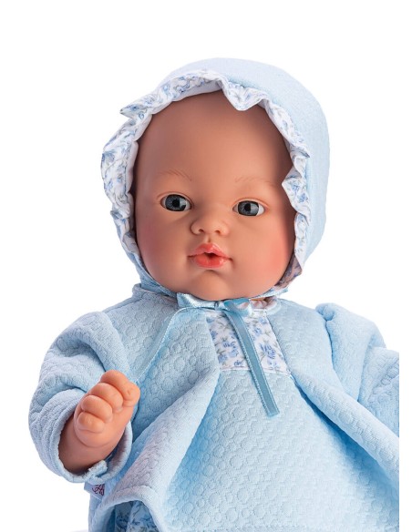 Muñeca Asi Koke 36 Cm Koke Conjunto Camisola Y Pololo Punto Celeste 36 cm 0406431