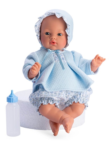 Muñeca Asi Koke 36 Cm Koke Conjunto Camisola Y Pololo Punto Celeste 36 cm 0406431