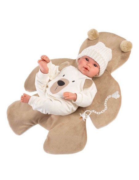 Orso Bruno 36 Cm Piangente Neonato