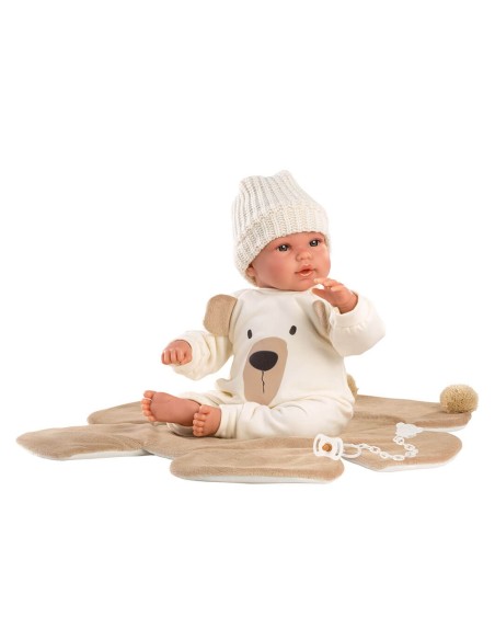 Orso Bruno 36 Cm Piangente Neonato